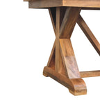 Solid Wood Treston Dining Table Avivra