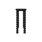 Spindle Linear Console – Carbon Ash Solid Mango Wood - Avivra