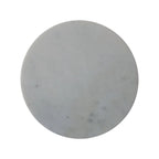 Fluted Marble Side Table | Oak-ish Finish - Avivra