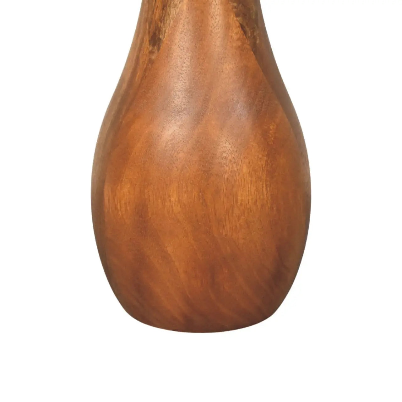Curved Base Side Table | Amber Oak Finish - Avivra
