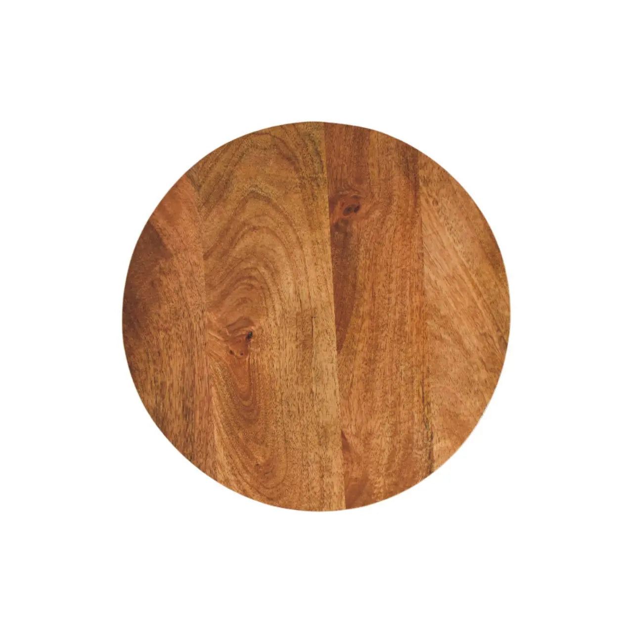 Curved Base Side Table | Amber Oak Finish - Avivra