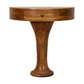 Amber Pedestal Console Table Avivra