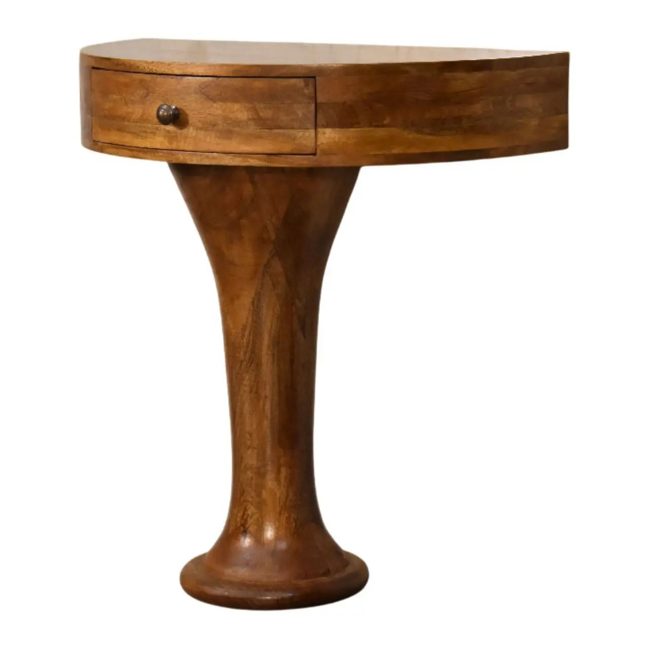 Amber Pedestal Console Table Avivra