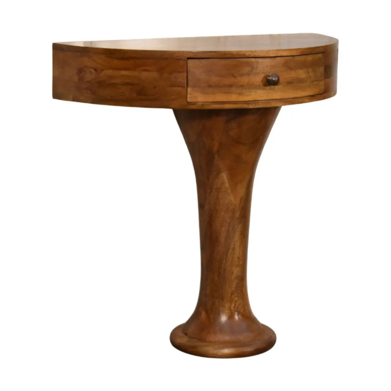 Amber Pedestal Console Table Avivra