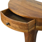 Amber Pedestal Console Table Avivra