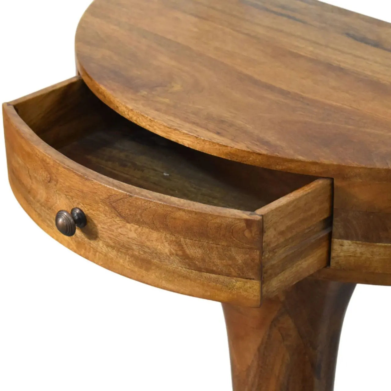 Amber Pedestal Console Table Avivra