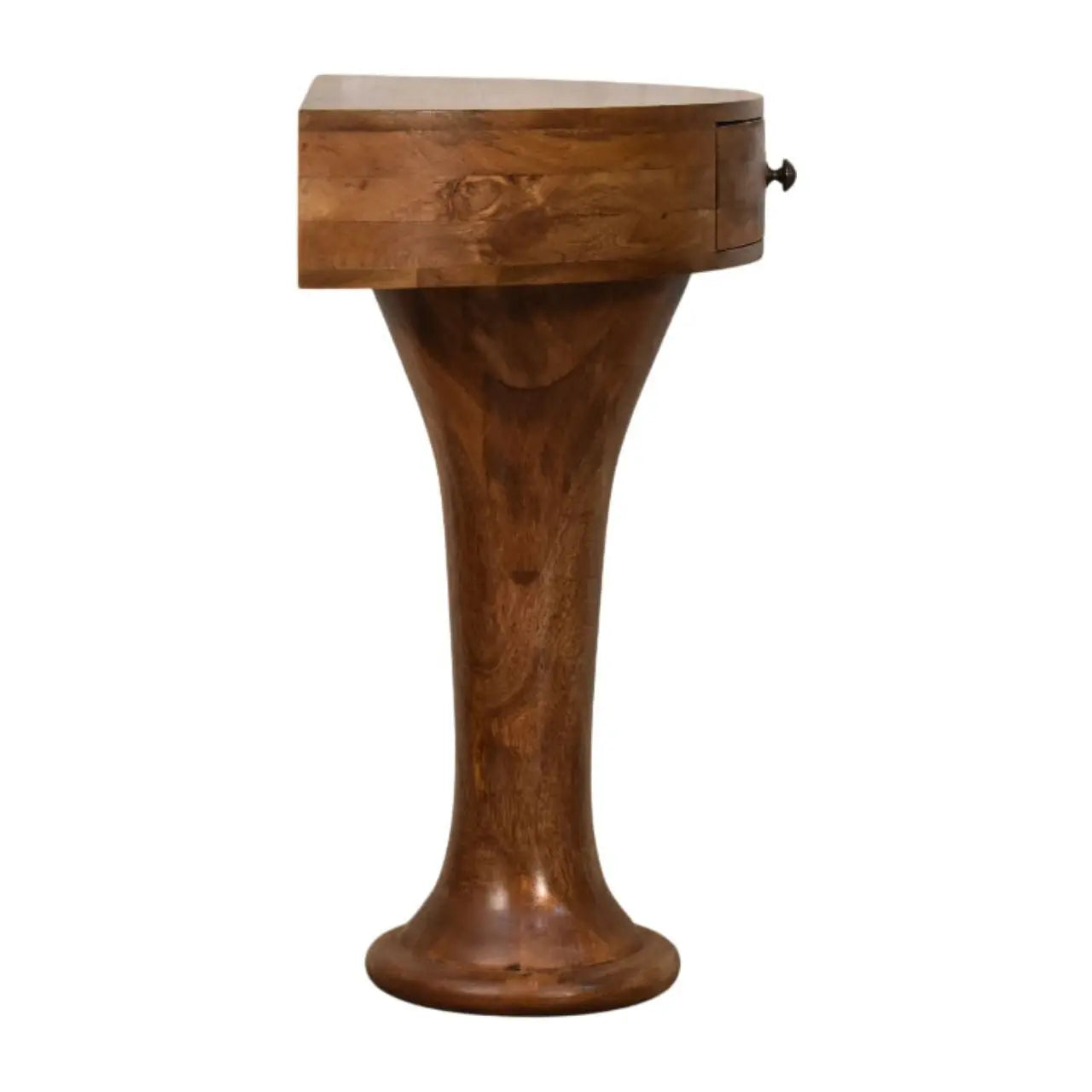 Amber Pedestal Console Table Avivra
