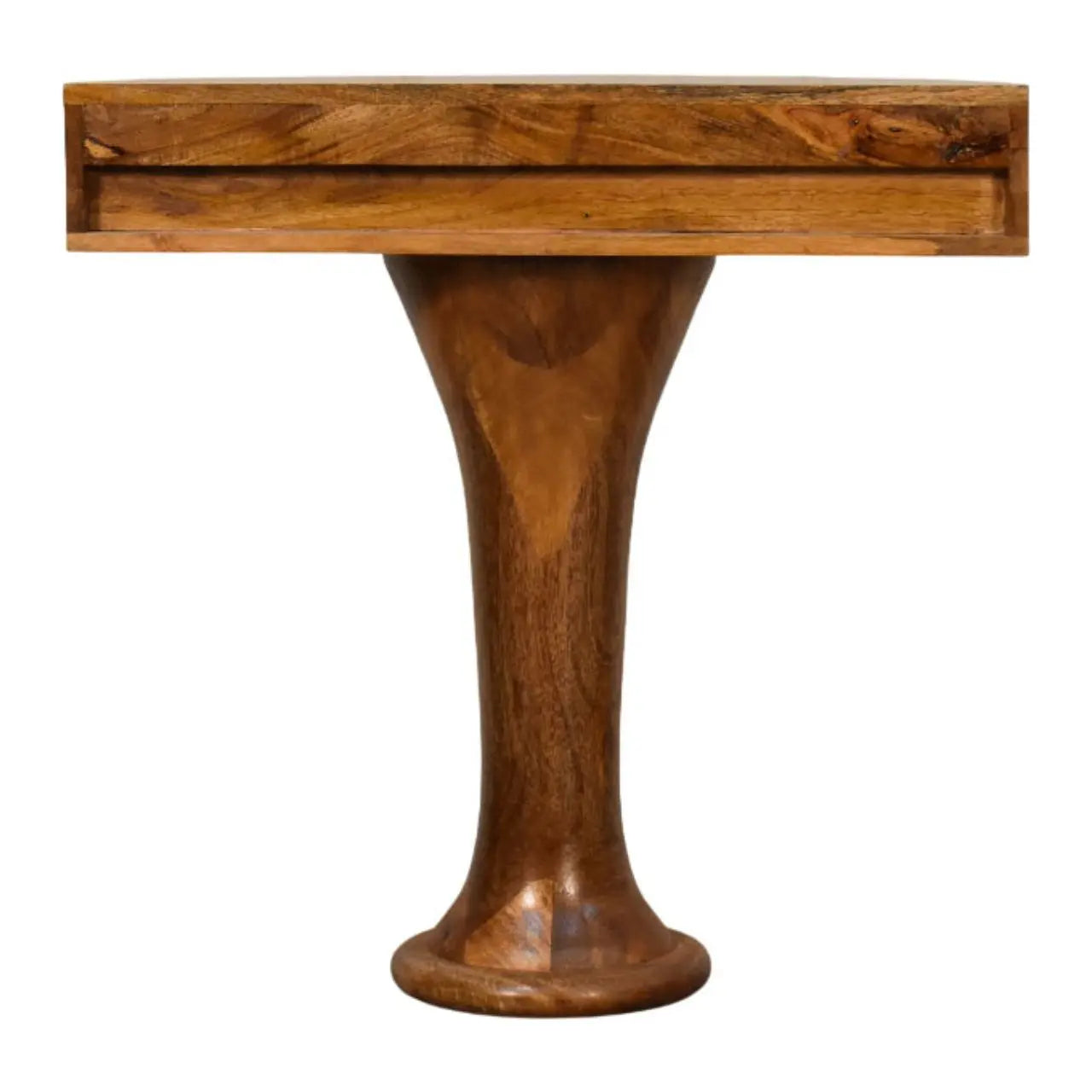 Amber Pedestal Console Table Avivra