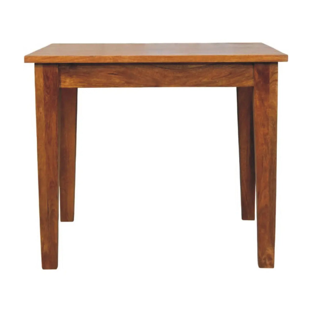 Golden Teak Solid Wood Dining Table Avivra