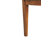 Golden Teak Solid Wood Dining Table Avivra