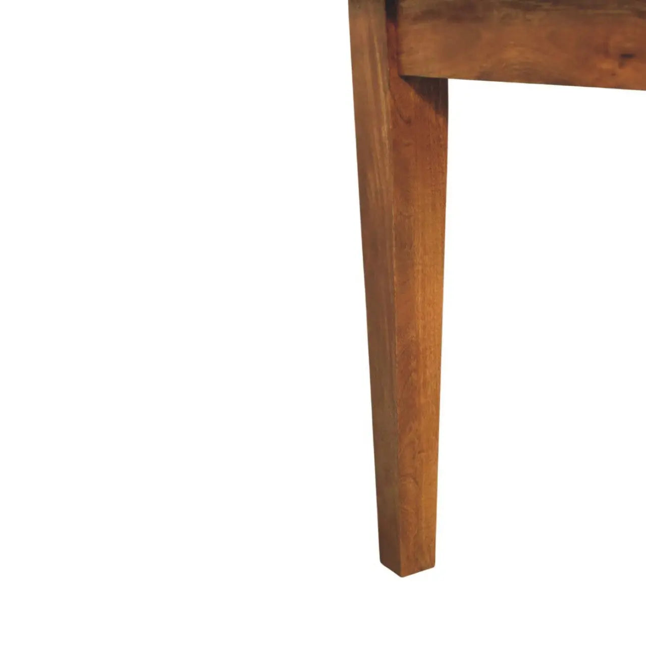 Golden Teak Solid Wood Dining Table Avivra