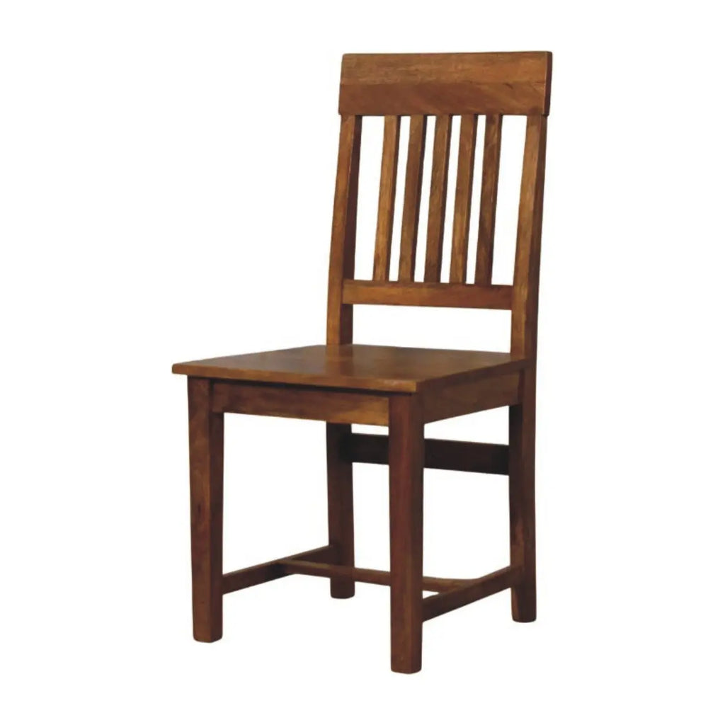 Slatted Back Dining Chair Avivra