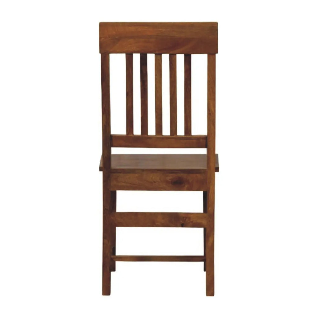 Slatted Back Dining Chair Avivra