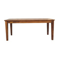 Classic Golden Teak Solid Wood Dining Table Avivra