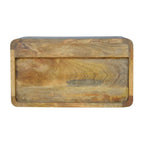 Floating Curve Open Slot Nightstand - Avivra