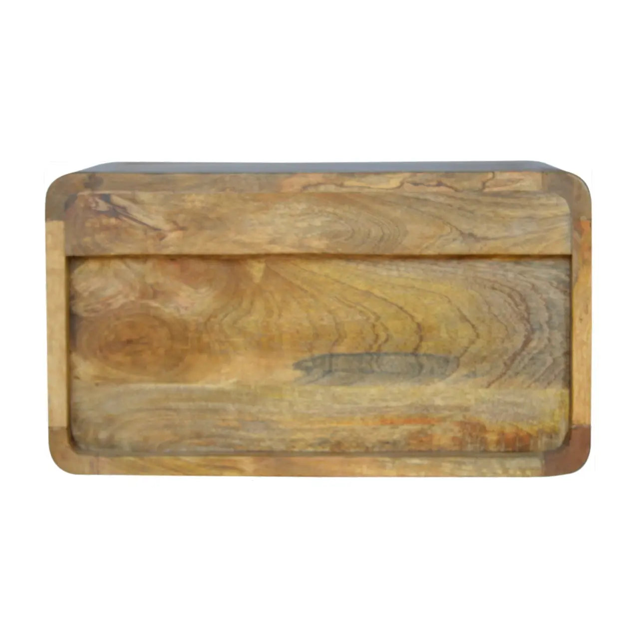 Floating Curve Open Slot Nightstand - Avivra