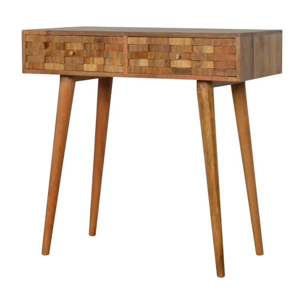 Tile Carved Console Table - Avivra
