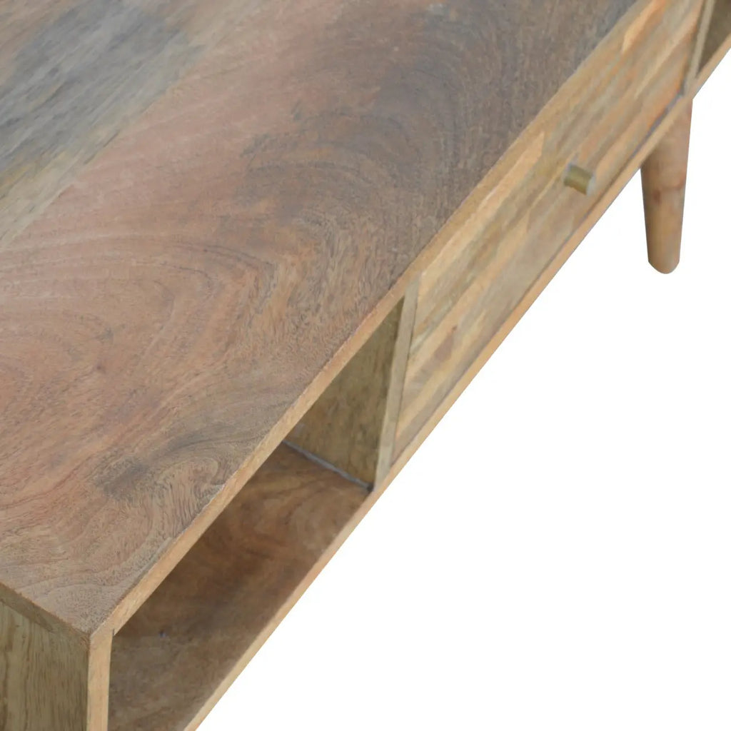 Mixed Wood Drawer Coffee Table - Avivra