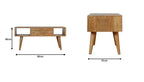 Mixed Wood Drawer Coffee Table - Avivra