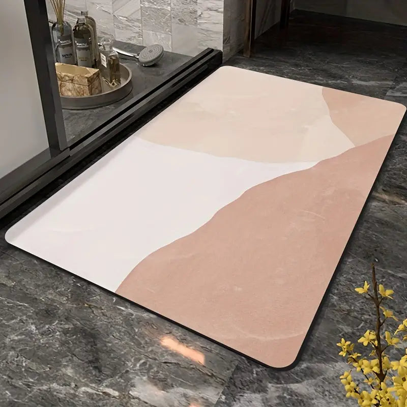 Absorbent Non-Slip Bathroom Mat - Soft and Cozy Carpet