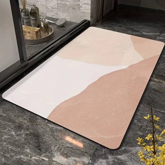 Absorbent Non-Slip Bathroom Mat - Soft and Cozy Carpet