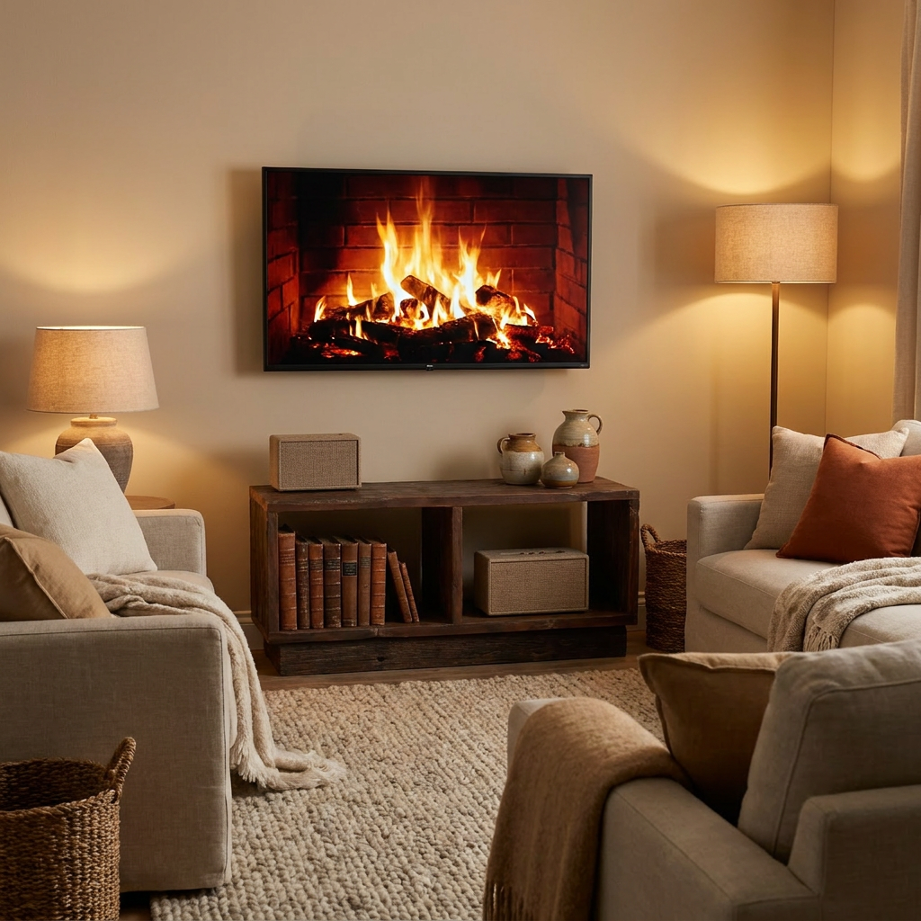 Reclaimed Cube Media Unit Avivra