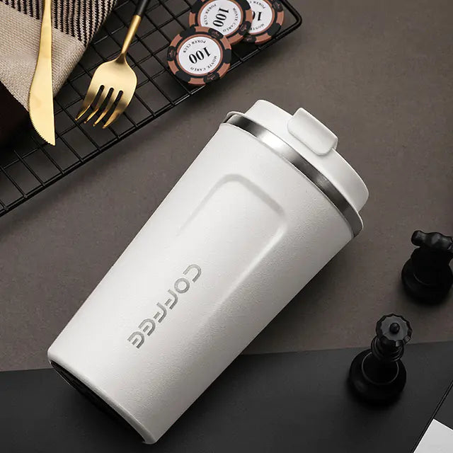510ml Stainless Steel Coffee Mug Tumbler – Leakproof & Insulated