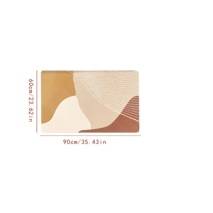 Absorbent Non-Slip Bathroom Mat - Soft and Cozy Carpet