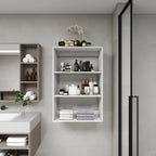 Open wardrobe system for walk-in closets – modern storage setup