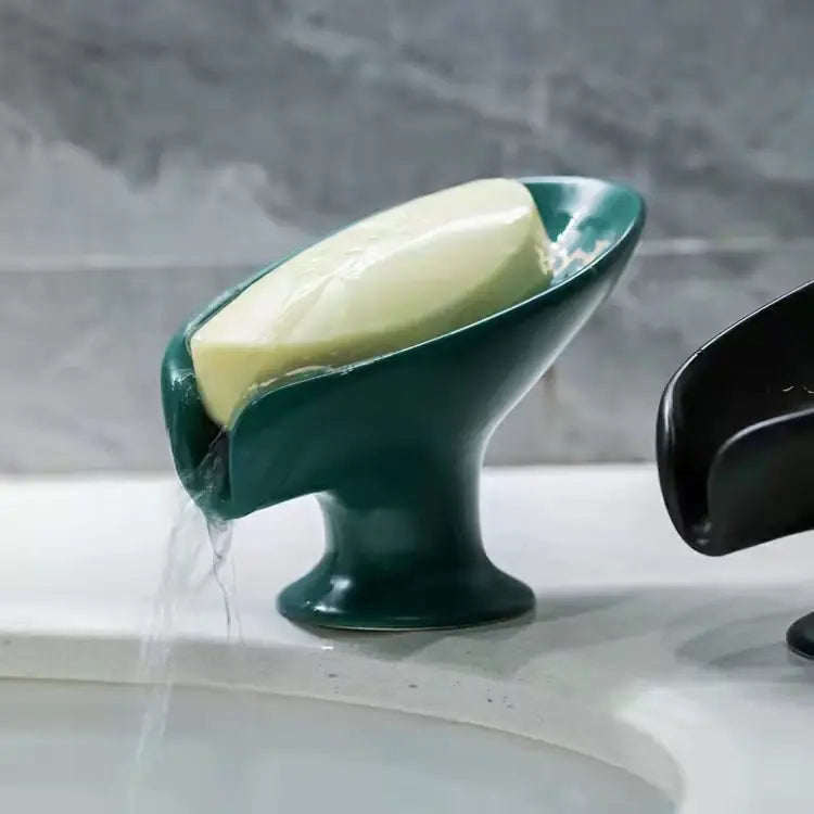 Luxury Ceramic Soap Dish with Drainage Design