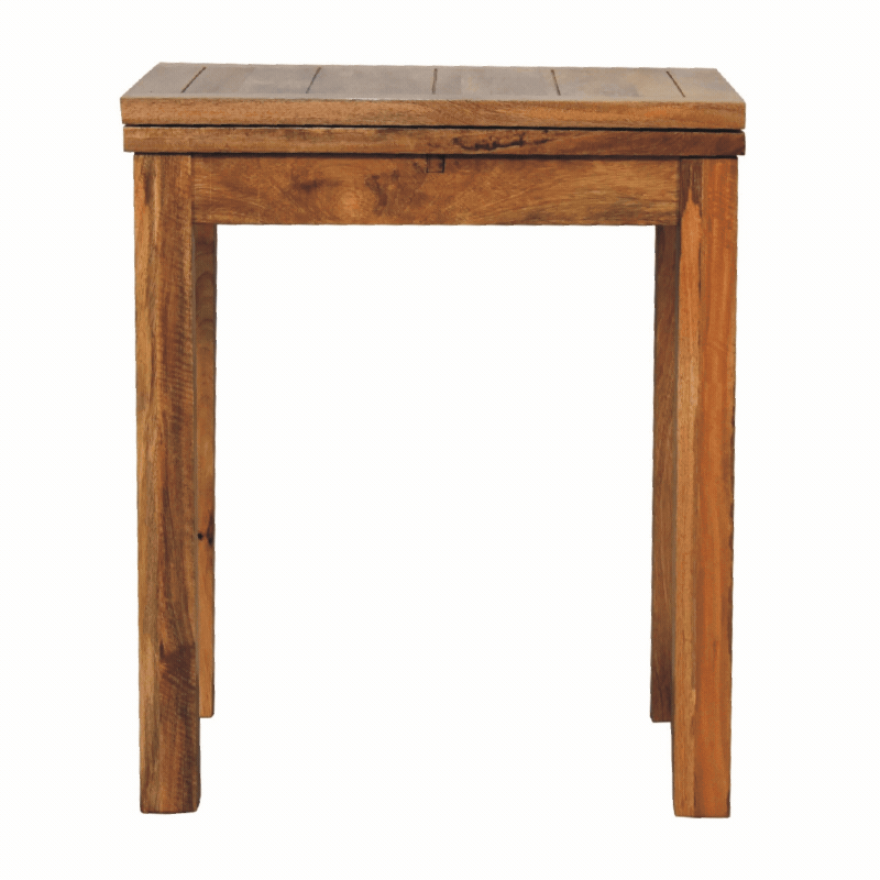 Mini Oak-ish Butterfly Dining Table - Avivra