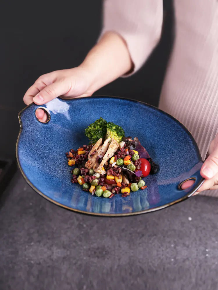 Ceramic Round Serving Plate