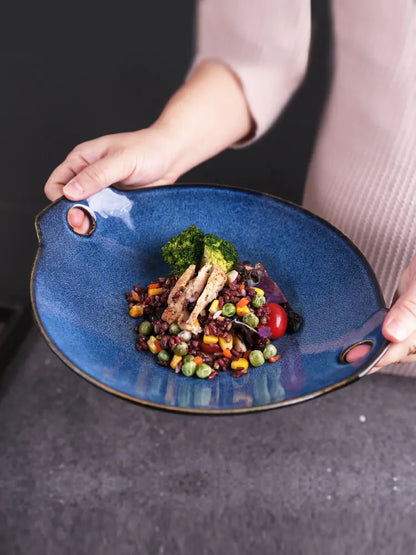 Ceramic Round Serving Plate