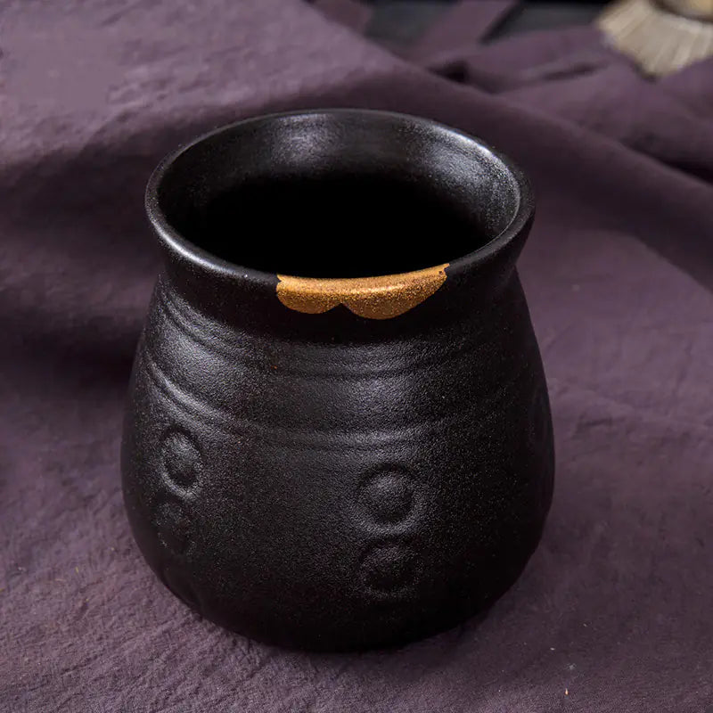 Japanese Ceramic Chopstick Holder and Storage Basket